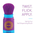 BOB KIDS Brush On Mineral Powder Sunscreen Broad Spectrum, Easy to Apply for Kids and Babies, SPF 30 Brush On Block