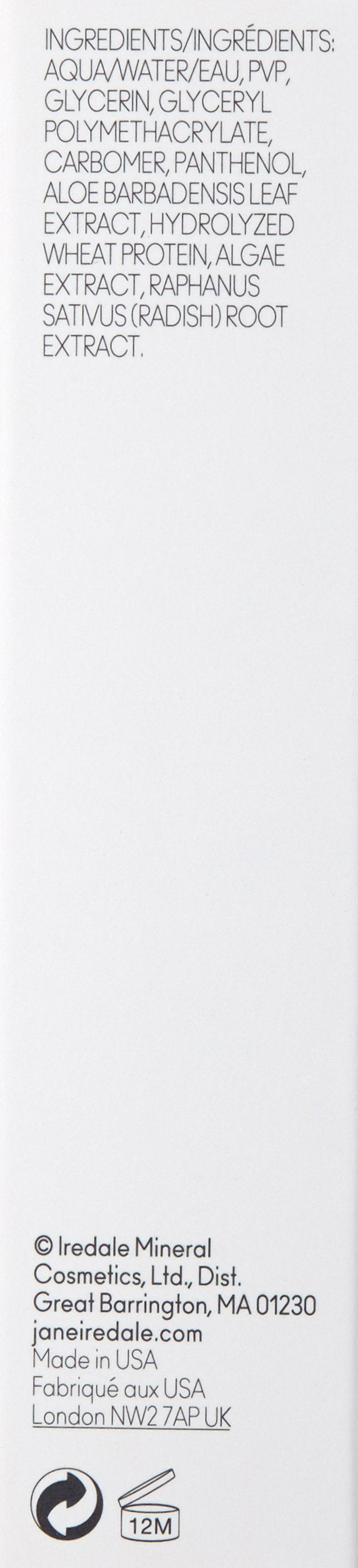 jane iredale Clear Purebrow Brow Gel, Clear, 0.17 oz jane iredale