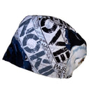 ANOKII CO Bouffant Hair Cap - Premium Adjustable Bonnet-Euro Style-Ponytail Cap Head Cover for Women (ANOKII White/Navy, 1) ANOKII CO