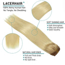 Lacer 140g 20 Inch Clip in Hair Extensions Human Hair Balayage Color R