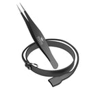 Surgical Tweezers w/ Stylish No Drop Wristband for Ingrown Hair–Precision Sharp Needle Nose Pointed Tweezers with Protective band -Eyebrow & Facial Hair Removal –Great for Splinters,Ticks Glass Majestic Bombay