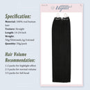 Ugeat Micro Ring Hair Extensions 14inch Micro Loop Remy Human Hair Extensions