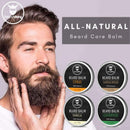 Scented Beard Balm for Men - Variety 4 Pack with Natural Vanilla, Sandalwood, Citrus & Cedarwood Sampler Scents - Styles & Conditions with Organic Shea Butter, Argan & Jojoba Oils - Striking Viking Striking Viking