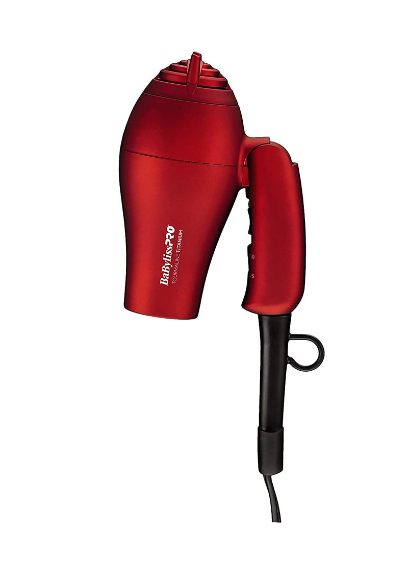 BaBylissPRO TT Tourmaline Titanium Travel Dryer  infnitwarehouse.com.au