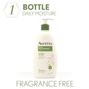 Aveeno Daily Moisturizing Body Lotion with Soothing Oat and Rich Emollients to Nourish Dry Skin, Fragrance-Free, 2.5 fl. oz (Pack of 3) Aveeno