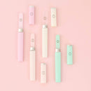 Best Crystal Glass Nail File – Perfect for Women & Girls - Long Lasting Double Sided Tempered Glass – Professional Salon Manicure/Pedicure Filing Tool for Natural Nails - with Case - Pastel lilac 2mm Malva Belle
