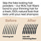 Hair Illusion 100% Natural Human Hair Fibers Not Synthetic for Men and Women, Premium Hair Building Formulation, Large, 38 g Bottle, Jet Black