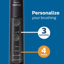 Philips Sonicare HX9690/05 ExpertClean 7500 Bluetooth Rechargeable Electric Power Toothbrush, Black Philips Sonicare