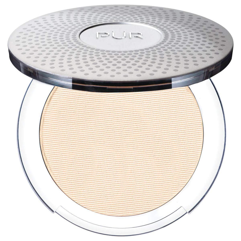 PÜR 4-in-1 Pressed Mineral Makeup SPF 15 Powder Foundation with Concealer & Finishing Powder - Medium to Full Coverage Foundation Makeup - Cruelty-Free & Vegan Friendly, 0.28 Ounce PÜR MINERALS