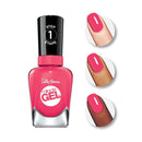 Sally Hansen Miracle Gel Nail Polish, Shade Electric Pop 339 (Packaging May Vary) Sally Hansen