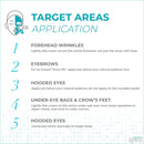 INSTANTLY AGELESS - Facelift In A Box Anti-Aging Face Cream for Forehead Wrinkles, Eyebrows, and Under-Eye Bags (10 Vials)… Instantly Ageless