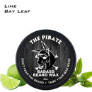 Badass Beard Care Beard Wax For Men - The Pirate Scent, 2 oz - Softens Beard Hair, Leaves Your Beard Looking and Feeling More Dense Badass Beard Care