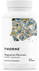 THORNE - Magnesium Glycinate - Supports Restful Sleep, Muscle Relaxation, Heart Health & Metabolism* - Chelated Magnesium Capsules - Third-Party Certified - Gluten, Dairy & Soy-Free - 90 Servings Infinity Warehouse