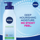 NIVEA Breathable Nourishing Body Lotion Fresh Fusion, Body Lotion for Dry Skin, 13.5 Fl Oz Pump Bottle NIVEA