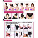 S-noilite Short Brown Curly Hair Wig Women Natural Fluffy Cosplay Daily Party Costume Full Wigs S-noilite