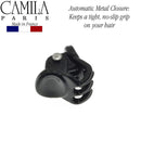 Camila Paris AD116/6 French Hair Clips for Women, Set of 6 Extra Small Girls Hair Claw Clips Jaw Fashion Durable Styling Hair Accessories for Women, Strong Hold No Slip Grip, Made in France Camila