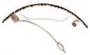 France Luxe Rectangle Volume Barrette - Opera Silver France Luxe