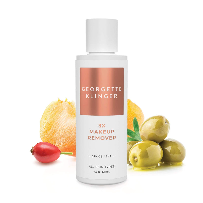 Makeup Remover & Facial Setting Spray Set by Georgette Klinger Skincare - Lavender Face Mist & 3X Makeup Remover Georgette Klinger