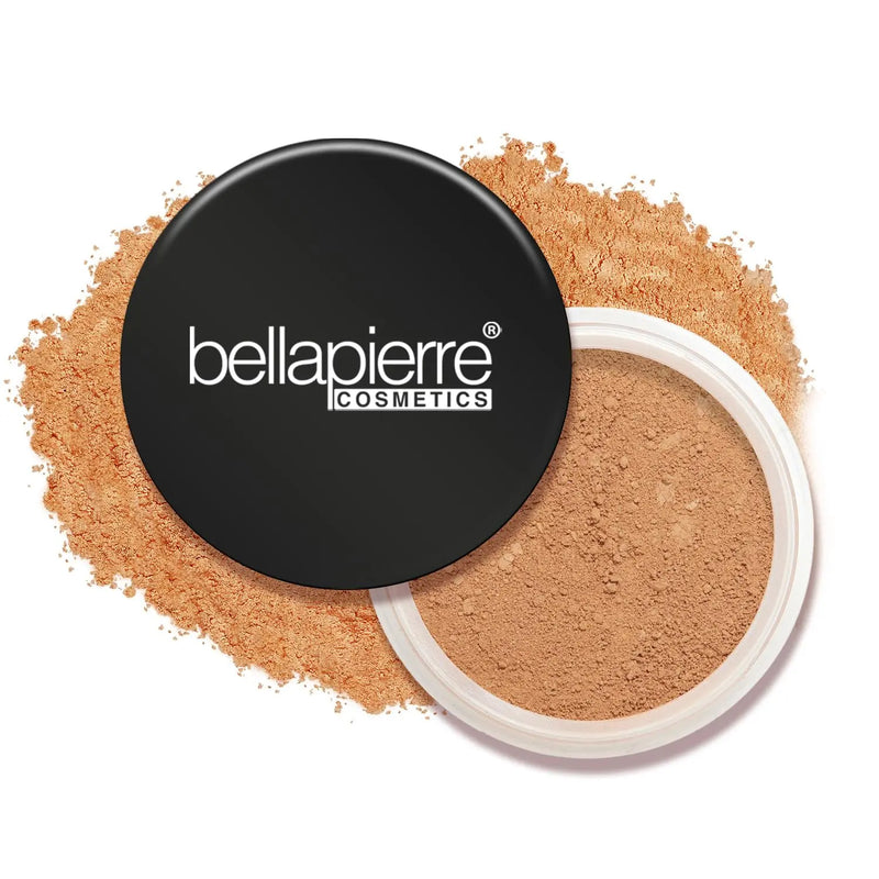 bellapierre Mineral Foundation SPF 15 - Loose Powder Foundation | Vegan & Cruelty Free Natural Makeup | Full Coverage Matte Finish | Hypoallergenic | Oil & Talc Free - 0.32 Oz - Cinnamon Infinity Warehouse