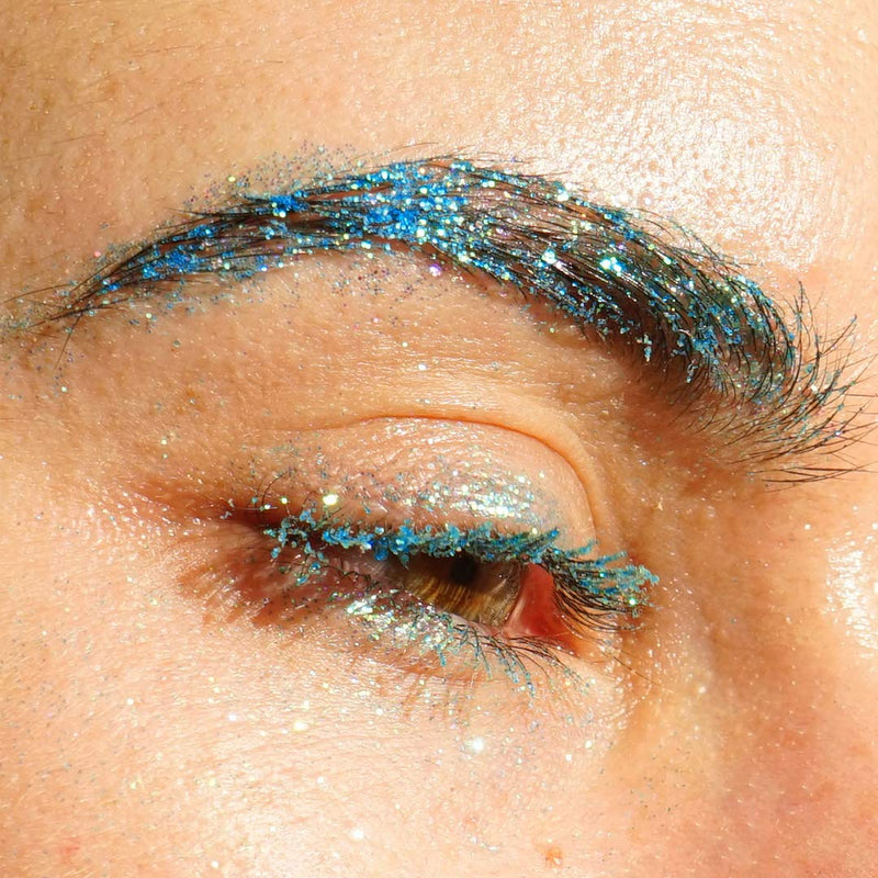 Unicorn Snot Holographic Hi Def Glitter - Cosmetic Grade - for Hair, Face, Eyeshadow, Body Art, Lipgloss, Nails (Blue) UNICORN SNOT