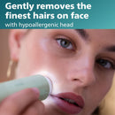 Philips Beauty Series 5000 Electric Shaver and Personal Groomer for Women, Cordless & Compact, Hypoallergenic Head, Gentle & Quick Hair Removal Easy Touch Ups, Mint Green, BRR474/00 Infinity Warehouse