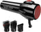 RED by Kiss Handle-Less 2200W Ceramic Tourmaline Hair Dryer, 3 Heat Settings, Pro Blow Dryer with Comb Attachment, Ionic for Frizz-Free Shine, Detangler & Straightening for 4C Infinity Warehouse