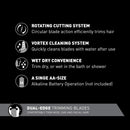 Panasonic Men’s Ear and Nose Hair Trimmer, Wet Dry Hypoallergenic Dual Edge Blade - ER-GN30-H Panasonic
