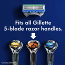 Gillette Fusion ProGlide Razors for Men, 1 Gillette Razor, 4 Razor Blade Refills, Shields Against Skin Irritation Gillette