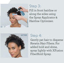 XFusion Keratin Hair Fibers, Medium Brown, Travel Size, 3 Gram (0.11 Ounce) XFusion