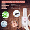 Makartt Gel Nail Polish Kit - 6 Brown Gel Polish Kit Chocolate Gel Nail Kit Glossy Base Coat Top Coat Autumn Winter Nail Polish 8ML Soak Off UV Nail Gel Fall Gel Polish Gift for Women Beauty Gift Sets Makartt