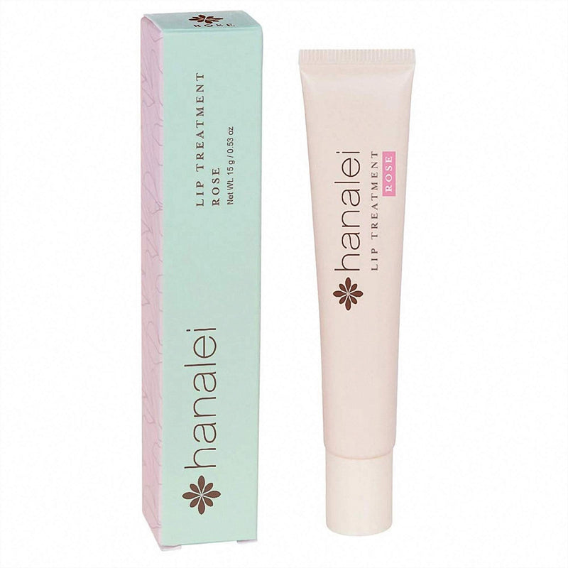 Hanalei Lip Treatment Bundle (Rose and Mauve Pink) | Made with Kukui Oil, Shea Butter, Agave, and Grapeseed Oil, Soothe Dry Lips (Cruelty free, Paraben free) Hanalei