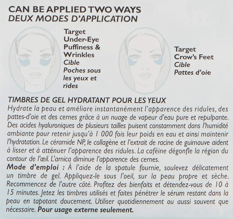 Peter Thomas Roth Water Drench Hyaluronic Cloud Hydra-Gel Eye Patches, Hyaluronic Acid Under-Eye Patches for Fine Lines, Wrinkles and Puffiness Peter Thomas Roth