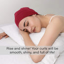 Satin Bonnet Lined Sleeping Beanie Hat Bamboo Headwear Frizzy Natural Hair Nurse Cap for Women and Men CAPLORD