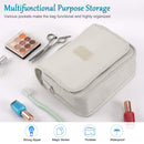 L&FY Multifunction Portable Travel Toiletry Bag Cosmetic Makeup Pouch Toiletry Case Wash Organizer (Pink Stripe) L&FY