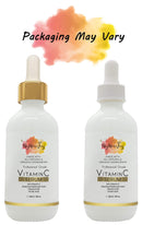 Vitamin C Serum for Face [BIG 2oz Bottle] with Hyaluronic Acid & Vitamin E Oil - Natural & Organic Anti Aging Collagen Booster - Fine Line, Acne, Dark Circle, Wrinkle, Sun Damage Corrector MyMiniJoy