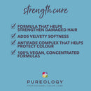 Pureology Strength Cure Strengthening Shampoo & Conditioner Bundle | For Damaged, Color Treated Hair | Sulfate-Free | Vegan | Updated Packaging | 9 Fl. Oz. Pureology