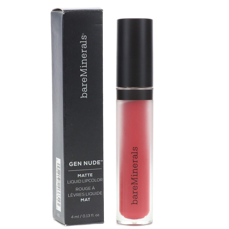 bareMinerals Gen Nude Matte Liquid Lip Color, Swank, 0.13 Fluid Ounce (80912) bareMinerals