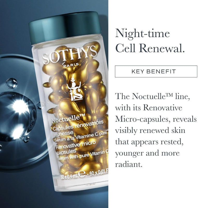 SOTHYS Renovative Night Cream & Vitamin C Serum Set, Evening Renewal Infinity Warehouse