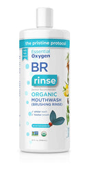 Essential Oxygen BR Certified Organic Brushing Rinse, All Natural Mouthwash for Whiter Teeth, Refill, White, Wintergreen, 32 Ounce (Pack of 1) Essential Oxygen Store