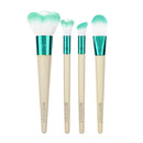 EcoTools Blooming Makeup Brushes with Storage Case and 3 Beauty Inspiration Cards, For a Fresh & Natural Look, Set of 4 EcoTools