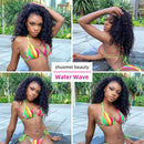 28 Inch Glueless Water Wave Lace Front Wigs Unprocessed Brazilian Virgin Hair Wigs 150% Pre Plucked Natural Hairline With Baby Hair Lace Front Wigs (28,13x4 water wave) Zhuomei BEAUTY