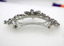 Faship Gorgeous Blue Crystal Floral Hair Barrette Faship