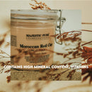 Majestic Pure Moroccan Red Clay Mud Mask and Dead Sea Mud Mask with Tea Tree Oil Bundle - Skin Care Package MAJESTIC PURE