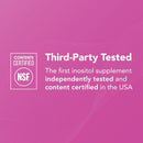 Theralogix Ovasitol Inositol Powder - 90-Day Supply - Myo-Inositol & D-Chiro Inositol for Hormone Balance & Ovarian Function Support* - NSF Certified - 400 g (180 Servings) Infinity Warehouse