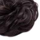 Messy Bun Hair Piece Scrunchy Updo Hair Pieces for Women Fluffy Wavy Hair Bun Scrunchies Donut Hairpiece Synthetic Chignons With Elastic Rubber Band Medium Brown-Thicker 1 pc Benehair