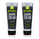 Pacific Shaving Company Natural Shave Cream, Cruelty Free, 7 oz (Pack of 2) Pacific Shaving Company