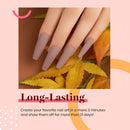 Beetles Gel Nail Polish Set, Caramel Collection Gel Nail Polish Kit 6 Colors Nail Gel Home Manicure Christmas for Women New Year Holiday Gifts Set beetles Gel Polish