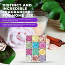 Makady Aromatherapy Shower Steamers - Variety Set of 12x Shower Bombs with Essential Oils for Relaxation. Shower Bomb Melts for Women Who Has Everything. Shower Steamer Tablets (Fizzies) for Home Spa MAKADY
