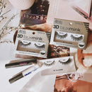 Ardell False Eyelashes 3D Faux Mink 859, 4 pairs Ardell