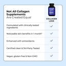 HUM Collagen Love Skin Supplement, Collagen Peptides Capsules with Hyaluronic Acid & Vitamin C, Supports Firm Skin & Helps Minimize Signs of Aging, Supplements for Women and Men, 90 Capsules Infinity Warehouse
